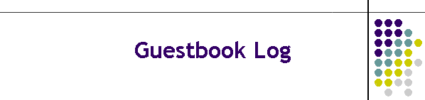 GuestBook Log